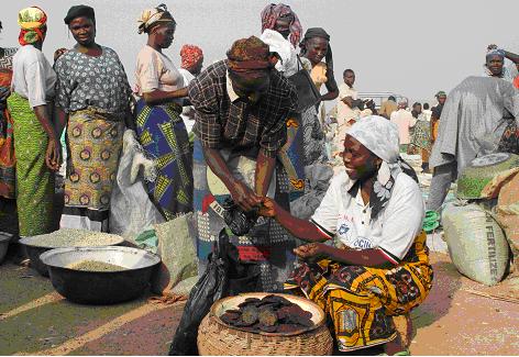 Suzanna at the market © Suzanne Porter