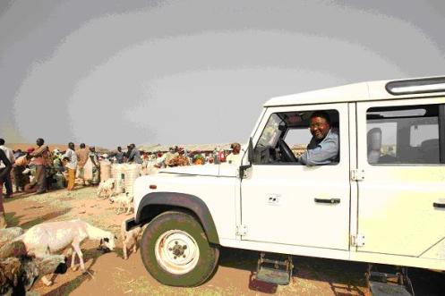 Godwin, Marablau market © Suzanne Porter