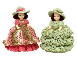 crocheted toilet roll covers